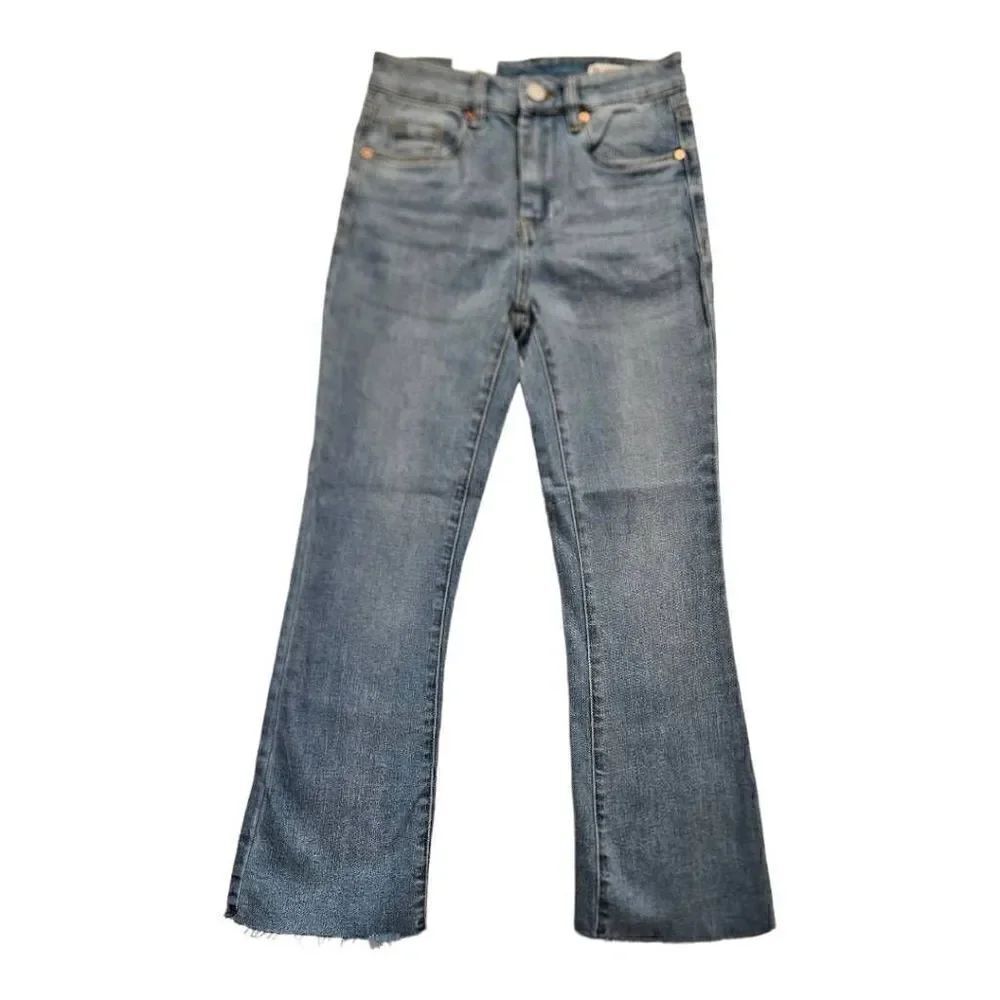 BLANK NYC The Varick Kick Flare Ankle Jean Blue 24